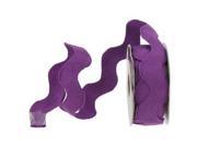 1 Purple Jumbo Rick Rack Trim