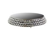 12 Round Bling Mirror Top Cake Stand From TheCraftyCrocodile