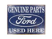 Ford Genuine Parts Tin Sign From TheCraftyCrocodile