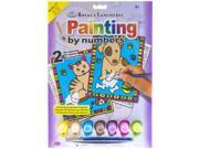 Kitten Puppy Paint by Number Kit