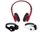 Black Red White Beyution Over Head 3 in 1 FM SD Wireless Bluetooth Headphones Earphone for iPhone 6 6plus 5s 5c 5 4s ; ipad series ipod itouch; Samsung Galaxy S