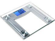 Mosiso® High Accuracy Digital Bathroom Scale with 4.3 Blue Backlight Display and Smart Step On Technology