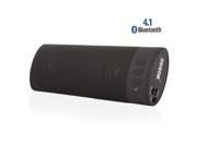 Mosiso BoomBar Universal Portable Rechargeable Stereo Bluetooth 4.1 Sound System Wireless Bluetooth Speaker with 20 Hour Battery Life and Full