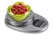 Mosiso Pro Digital Kitchen Food Scale 1g to 11 lbs Capacity Black