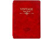 Mosiso Red Classic Retro Book Style Smart Case for Kindle Paperwhite 3 2015 and 2 Slim Fit Cover Case