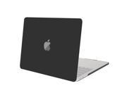 Mosiso Plastic Hard Case for Newest Macbook Pro 13 Inch with Retina Display No CD ROM A1706 Oct 2016 Black