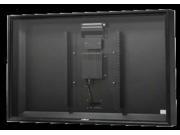 Apollo Outdoor TV Enclosure fits 46 50 Slim LED LCD TV s. Model AE5046 AWM BL. Includes weatherproof Articulating Wall Mount Black