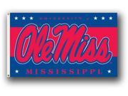 University of Mississippi 3 x 5 Polyester Flag