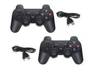GAME O Wireless Bluetooth Controllers for Sony PS3 2pk