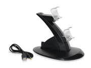 New LED Dual USB Charging Charger Dock Cradle Station Stand For PS4 Game Controller Console Playstation 4