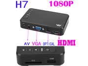 H7 HDD 1080P Full HDMI Player F10 HD Media Player With VGA AV USB SD for Video Music Play Photo