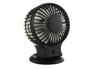 Upgraded Portable Rechargeable Electric Personal Fans USB Powered 2 Mode Speed Adjustable Double Blades Mini Desktop Fan Cooling Fan for PC Laptop Notebook