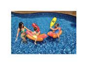 Inflatable Hot Dog Battle Set for Swimming Pool