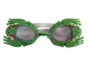 Sea Pals Kids Goggles for Swimming Pool Frog Style