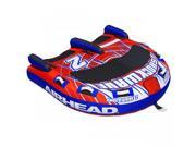 AIRHEAD SHOCKWAVE 2 2 PERSON Inflatable Tow Tube
