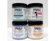 Spazazz Aromatherapy Spa and Bath Crystals Rx Therapy Relax Try me 4 pack
