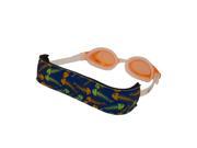 Swimways Gogglemate Swim Goggles for Kids with Strap Orange