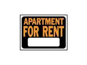 9X12 APT FOR RENT SIGN 3001 Contains 10 per case