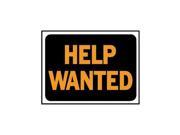 9X12 HELP WANTED SIGN 3034 Contains 10 per case
