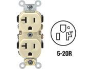 20A IVORY OUTLET S01 0BR20 0IS