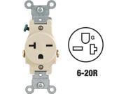 IVORY SINGLE OUTLET S01 5821ISP