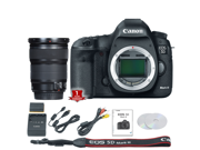 Canon EOS 5D Mark III DSLR Camera Body Only International Model with 24 105mm STM Lens Kit