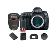 Canon EOS 5D Mark IV DSLR Camera Body Only International Model with 24 105mm USM Lens Kit