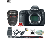 Canon EOS 6D DSLR Camera Body Only International Model with 24 105mm f 4L USM Lens Kit
