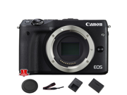 Canon EOS M3 Mirrorless Digital Camera Body Only Black International Model