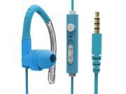 3.5mm Jack Stereo Sport Headphones with Microphone and Remote Control for Iphone4 4s 5 5s Iphone6 Cell Phone Headsets with Mic Compatible for Most Smart Phones