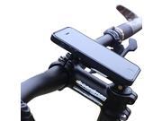 MAXROCK TM Adjustable Holder Bike Cycle Cycling Topcap and Handlebar up to 30mm Two Ways Mount Aluminium Alloy Material for Smart Phones GPS… Black