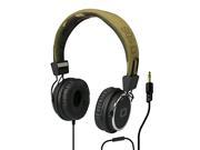 MAXROCK HiFi Headphones With In line Microphone for Most Cellphones 3.5mm Jack Audio Player