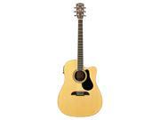 Alvarez Dreadnought Acoustic Electric w cutaway and Deluxe Gigbag Guitar RD27CE