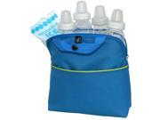 J.L. Childress MaxiCOOL 4 Bottle Cooler Blue Green