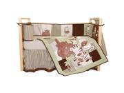 Jungle Spa 4 Pc Crib Set