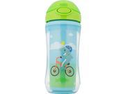 Dr. Brown s 10 oz Insulated Straw Sport Cup Shark Bicycle