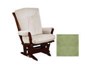 Dutailier Grand Chair Multiposition Reclining 912 Glider in Cherry W Cushion 4088