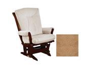 Dutailier Grand Chair Multiposition Reclining 912 Glider in Cherry W Cushion 4089