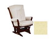 Dutailier Grand Chair Multiposition Reclining 912 Glider in Cherry W Cushion 4029