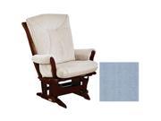 Dutailier Grand Chair Multiposition Reclining 912 Glider in Cherry W Cushion 0497