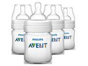 Philips Avent Anti colic Baby Bottles Clear 9oz 4 Pack