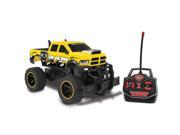 World Tech Toys Officially Licensed Dodge Ram 2500 1 14 RC Monster Truck Yellow