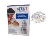 Philips Avent Pre sterilized Disposable Bottle Liners With Storage Clips and Labels