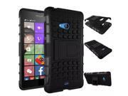 … DIABLO Tough Rugged Dual Layer Protection Case Cover with Build in Stand for Nokia Lumia 530
