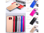 Moonmini for samsung s6 G9200 Metal Plated Ultra thin Hard Snap On Back Case Cover Shell Protector
