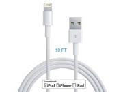 8 Pin Lightning to USB Charging Cable 10FT 3M Date Transfer and Syncing Cable for iPhone 6s Plus 6s 6 6 Plus 5 5s iPad Mini Mini2 iPad 5 iPod 7