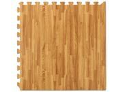 We Sell Mats 24 x 3 8 Interlocking Wood Grain EVA Foam Floor Mat