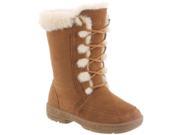 Bearpaw 1718Y 220 M030 Kids Macey 6.5in Tall Boots Hickory Size 3 M US Little Kid