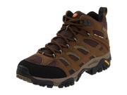 Merrell J87701W Men s Moab Mid Gore Tex Wide Width Hiking Shoes Dark Earth 8.5 W US