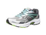 Saucony S15262 5 075 Women s Grid Cohesion 9 Running Shoes Silver Blue Slime 7.5 M US